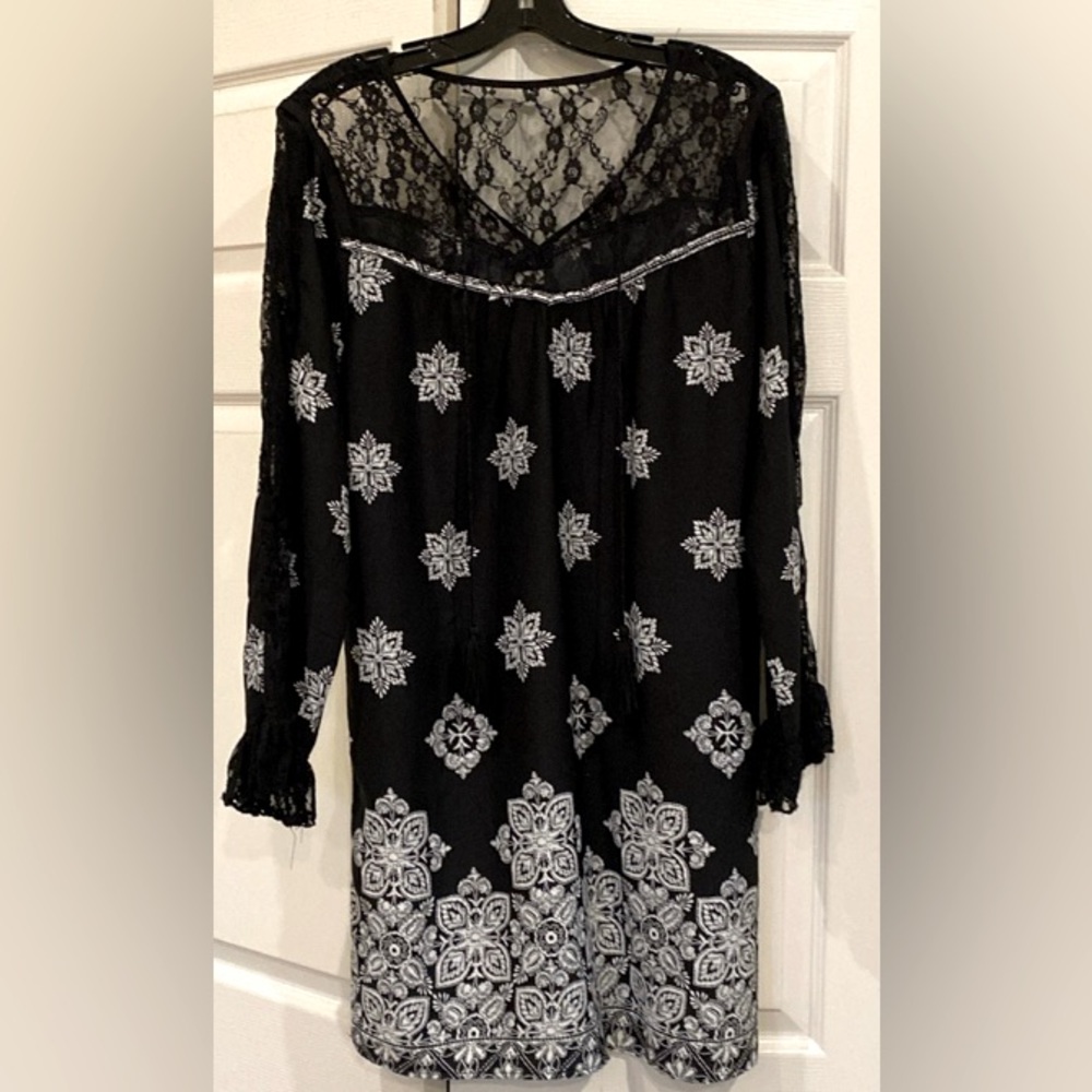 Venus Black Dress Size S/M